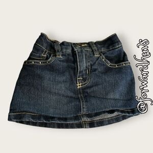 Bundle Sale 3 for $15 | EST 89 Place Denim Skirt / Shorts 18-24M